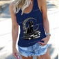 Women's Vintage Cat Books Clothing Summer Casual Loose Reading Club Members Vests Fashion Bookishness Sleeveless Tank Top